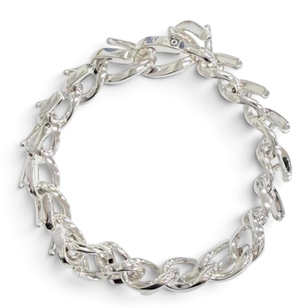TIFFANY & CO. Silver Charm Bracelet